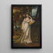 Portret van Madame Deborah Jemima Maxwell - George Romney — ingelijst kunstwerk aan de muur