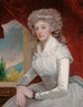 Portret van Mme William Maguire - George Romney — weergave van het kunstwerk