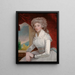 Portret van Mme William Maguire - George Romney — ingelijst kunstwerk aan de muur
