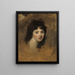 Portret van een vrouw - George Romney — ingelijst kunstwerk aan de muur