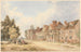 Het dorp Chiddingstone, Kent - George Shepheard — weergave van het kunstwerk