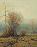 Grijze dag in december - George W. Drew — weergave van het kunstwerk