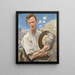 A sergeant of the light cavalry - George Washington Lambert — framed artwork on a wall
