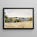 De baai van Gardiners vanaf Sag Harbor - George Wesley Bellows — ingelijst kunstwerk aan de muur