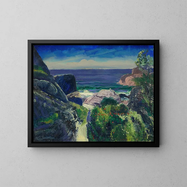 Point du Paradis - George Wesley Bellows — ingelijst kunstwerk aan de muur