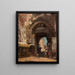 Bab Zuweyleh Caïro Egypte - George Yewell — ingelijst kunstwerk aan de muur