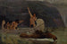 De jacht op de eland - George de Forest Brush — weergave van het kunstwerk