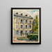 van Maison de Franklin, rue Raynouard, Passy - Georges - Henri Manesse — ingelijst kunstwerk aan de muur