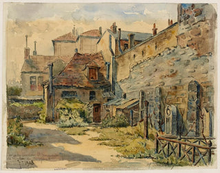 GeorgesHenri Manesse - Restes du cimetire Sainte Marguerite rue Saint Bernard.webp