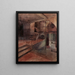 Prisontrapladder schilderij - Georges Cain — ingelijst kunstwerk aan de muur