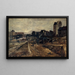 Le Canal Saint-Martin - Georges Chenard-Huché — ingelijst kunstwerk aan de muur