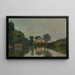 Le Moulin - Georges Claude — ingelijst kunstwerk aan de muur