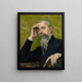 Self-portrait - Georges-Daniel de Monfreid — framed artwork on a wall