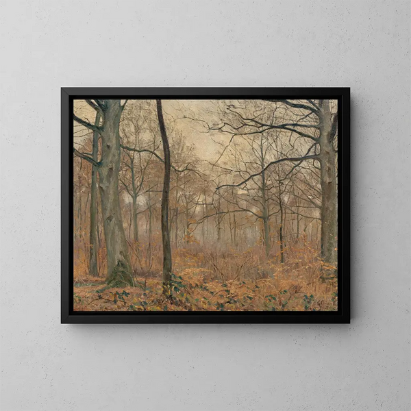 Fairy Tale Painting - Georges Émile Lebacq — framed artwork on a wall