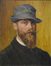 Zelfportret (conflict de cas) - Georges Émile Lebacq — weergave van het kunstwerk