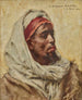Een man uit Caïro - Georges Gast — weergave van het kunstwerk