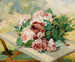Natuurschilderij met rozen - Georges Jeannin — weergave van het kunstwerk