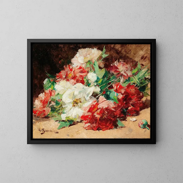 Rosenstock Painting - Georges Jeannin — framed artwork on a wall
