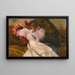 Vrouw liggend - Georges Jules Victor Clairin — ingelijst kunstwerk aan de muur