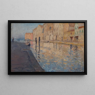 Georges Lon Ernest Buysse - Canal in Venice.webp