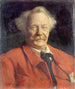Nadar Félix Tournachon 1820-1910, ook bekend als fotograaf, ballonvaarder, tekenaar en schrijver - Georges Mita — weergave van het kunstwerk