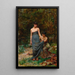 L'essayage - Georges Moreau de Tours — framed artwork on a wall