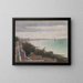 Avond in Grandcamp - Georges Seurat — ingelijst kunstwerk aan de muur