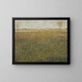 La Luzerne à Saint-Denis - Georges Seurat — ingelijst kunstwerk aan de muur