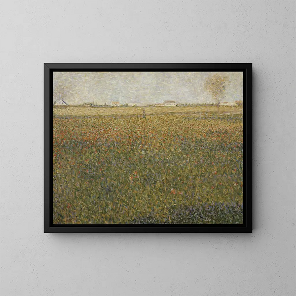 La Luzerne à Saint-Denis - Georges Seurat — ingelijst kunstwerk aan de muur