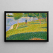 Le Saint-Cyrien - Georges Seurat — ingelijst kunstwerk aan de muur