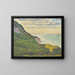 Marine schilderij in Port-en-Bessin, Normandië - Georges Seurat — ingelijst kunstwerk aan de muur