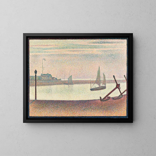 Georges Seurat - The Channel at Gravelines Evening.webp