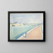 Het kanaal van Gravelines Petit Fort Philippe - Georges Seurat — ingelijst kunstwerk aan de muur