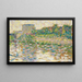 La Seine à Courbevoie - Georges Seurat — ingelijst kunstwerk aan de muur