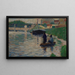Vue de la Seine - Georges Seurat — ingelijst kunstwerk aan de muur