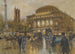 Théâtre du Châtelet en Tour Saint-Jacques Parijs - Georges Stein — weergave van het kunstwerk
