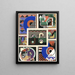 Collectie decors en kleuren Pl02 - Georges Valmier — ingelijst kunstwerk aan de muur