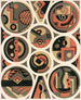Collectie decors en kleuren Pl12 - Georges Valmier — weergave van het kunstwerk