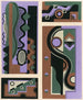 Collectie decors en kleuren Pl18 - Georges Valmier — weergave van het kunstwerk