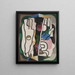 Veille - Georges Valmier — ingelijst kunstwerk aan de muur