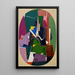 Fugue - Georges Valmier — framed artwork on a wall