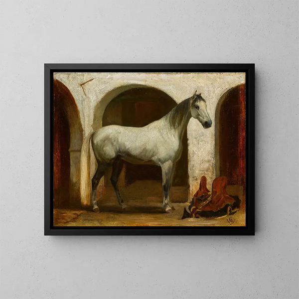Idjri - Georges Washington — framed artwork on a wall