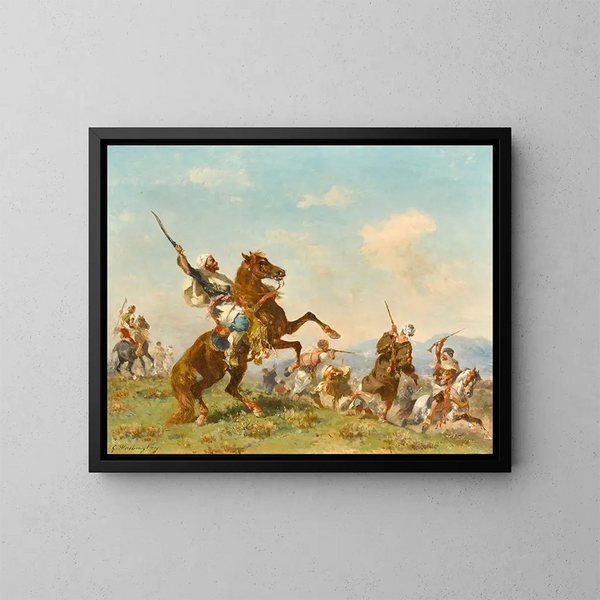 L'Ambuscade - Georges Washington — framed artwork on a wall