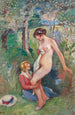 Baigneuse - Georges d'Espagnat — weergave van het kunstwerk