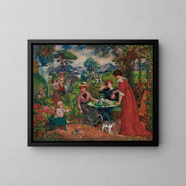 La paisible journée - Georges d'Espagnat — framed artwork on a wall