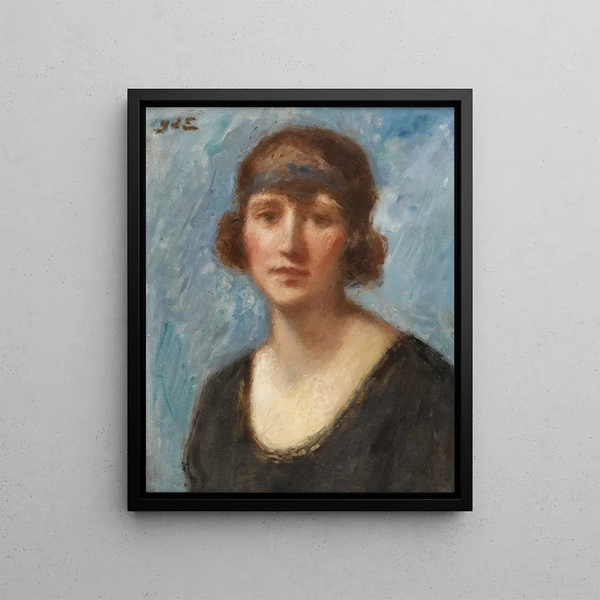 Georges dEspagnat - Portrait Of A Lady.webp