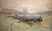 L'Île Saint-Louis and Notre-Dame Views of the Austerlitz Bridge - Georges-Émile Carette — artwork view