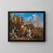 Concerto à l'ancienne - Gerard Hoet — ingelijst kunstwerk aan de muur