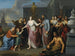 Olympia met de jonge Alexander de Grote aan Aristoteles - Gerard Hoet — weergave van het kunstwerk
