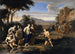 Ulysses en Nausicaa in een arcadisch landschap - Gerard Hoet — weergave van het kunstwerk